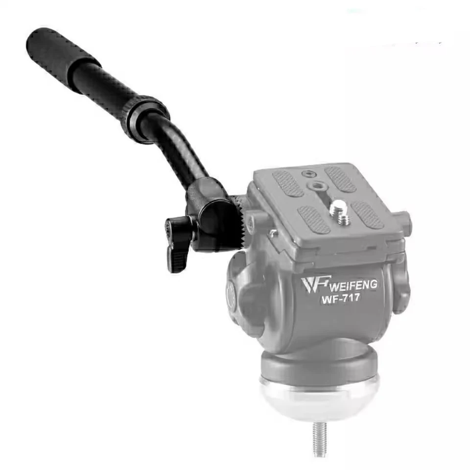 2x новая головка штатива для видео с дополнительной ручкой для EI717 WF717 хорошая (в комплекте из двух штук)