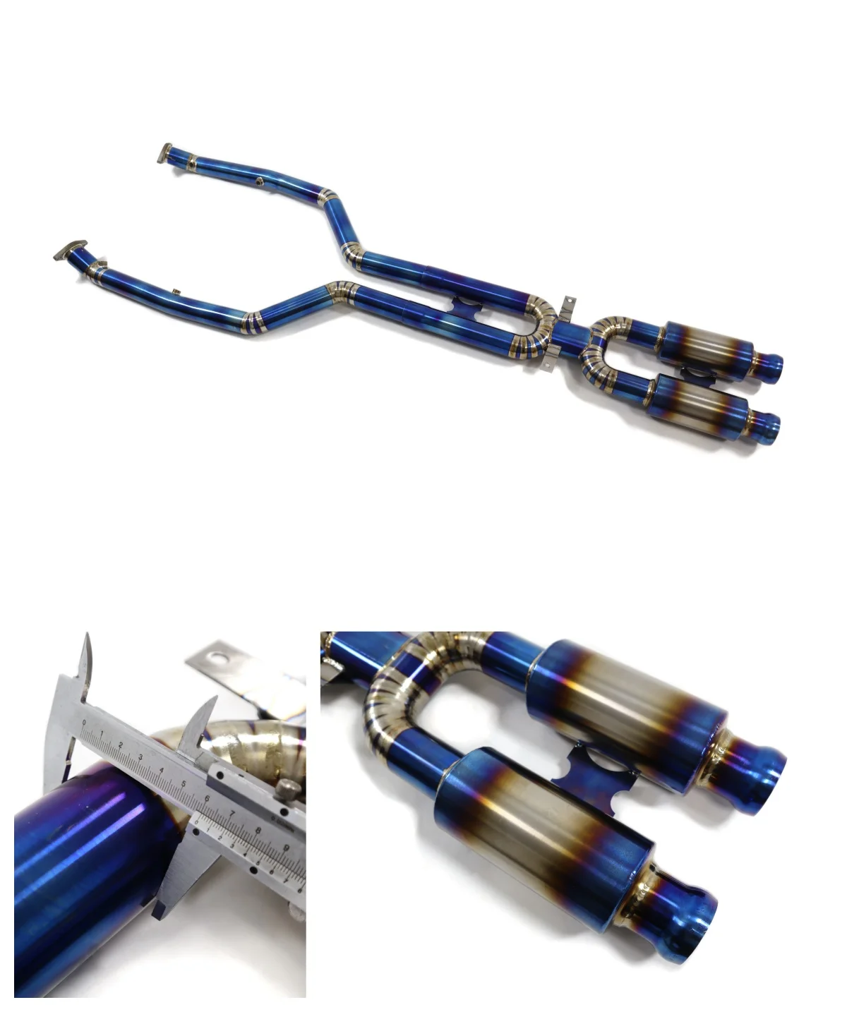 

For BMW E92 M3 middle pipe Titanium Alloy HMD Exhaust System Performance Quality certification
