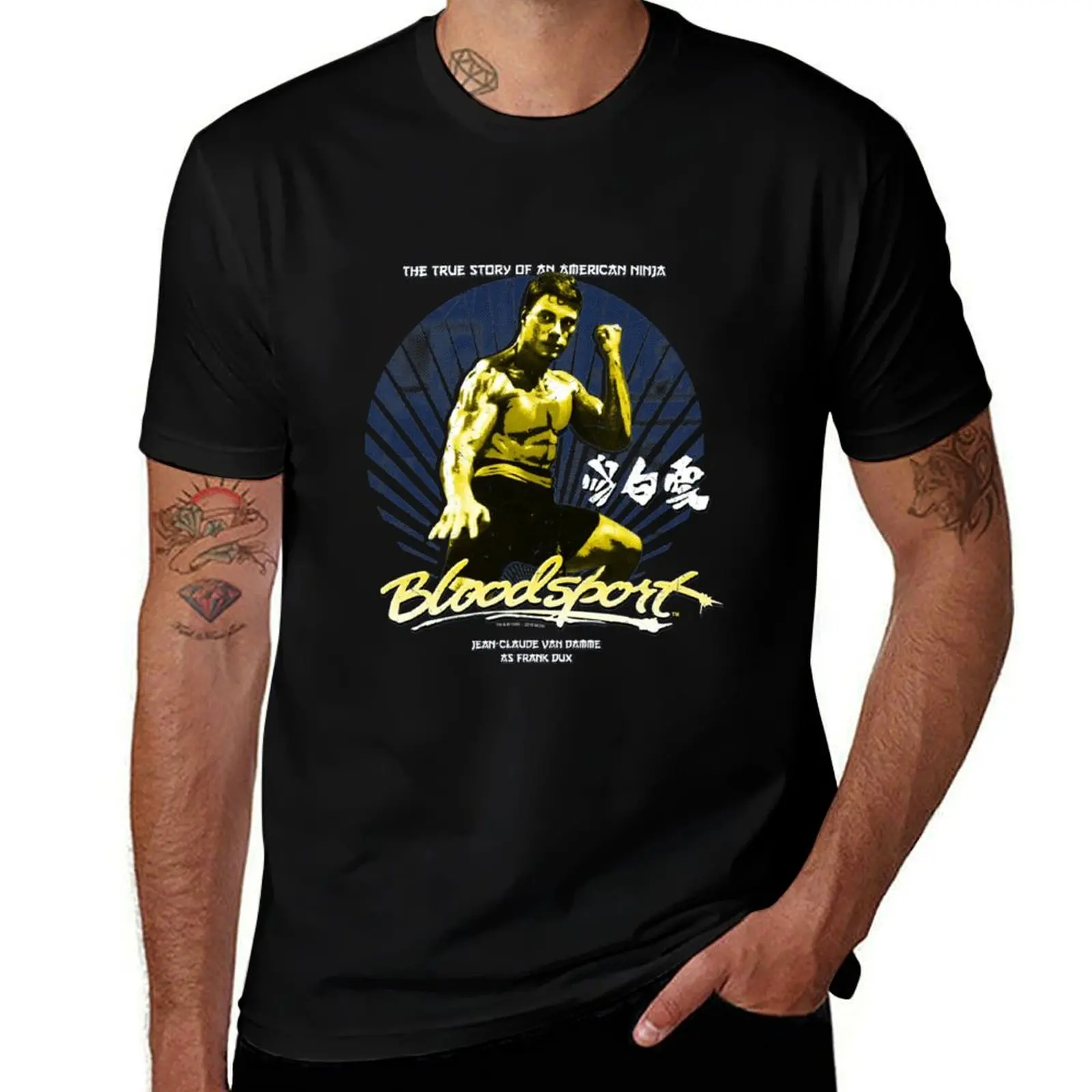 

True story an american ninja T-Shirt man t shirt summer cotton t shirts man 100% T-Shirt