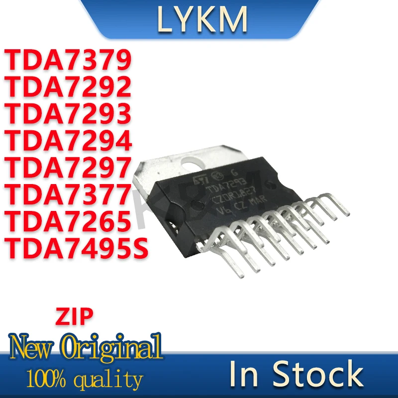 5/PCS New Original TDA7379 TDA7292 TDA7293 TDA7294 TDA7297 TDA7377 TDA7265 TDA7495S ZIP Audio power amplifier chip In Stock