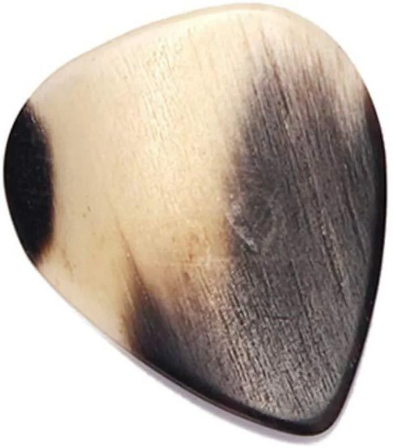 Durable Non Slip Horn Pick Guitar Playing Pick Natural Horn Pick Steel-string Acoustic Guitar Fast Playing Pick