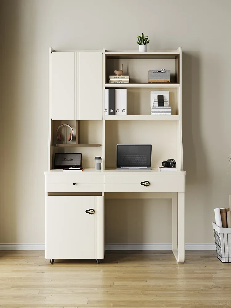 Bookshelf Combination Computer Desktop Table Household Student Bookcase Table Integrated Bedroom Desk