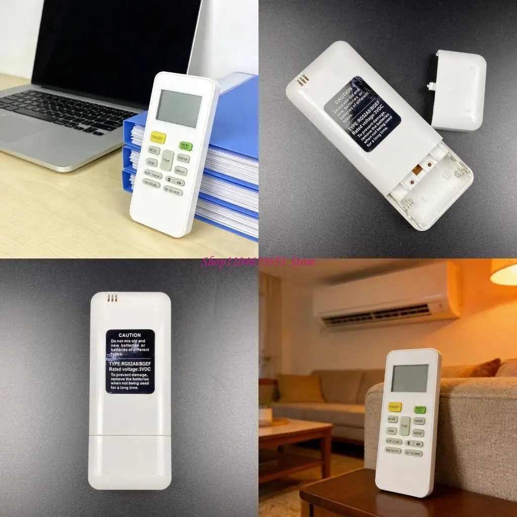 Ergonomic Remote Control Comfortable Operation To Reduce Hand Fatigue During Prolonged Use For RG52A8 BGEF Controller