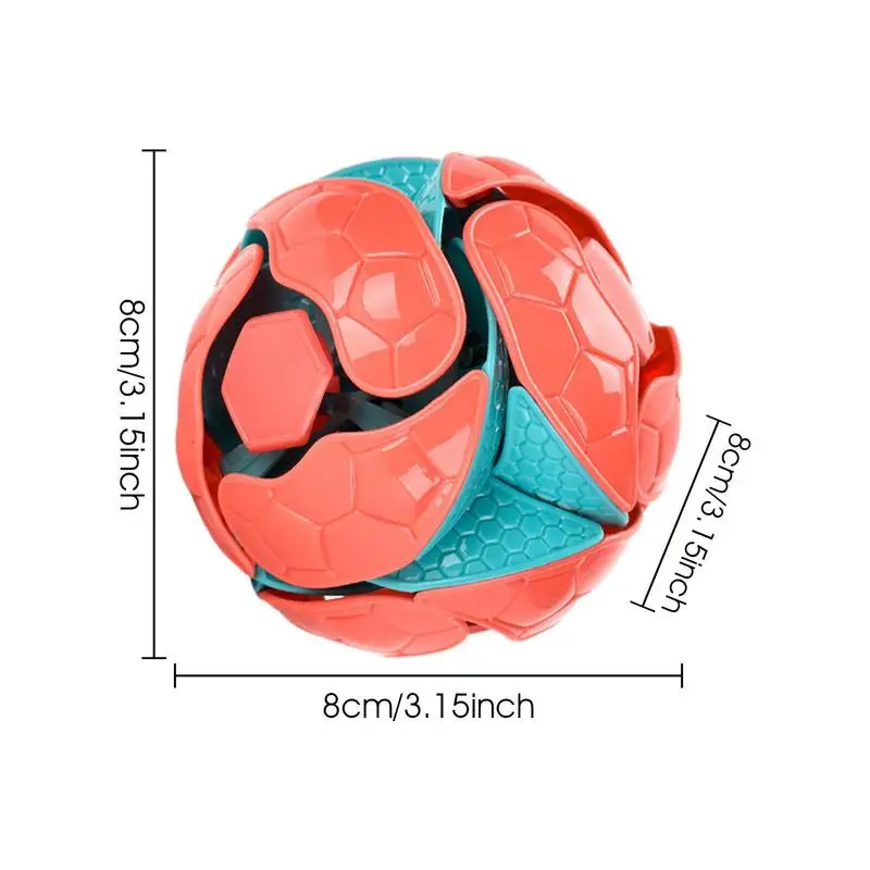 Magia Multifuncional Interruptor Reutilizável Bola De Passo, Brinquedo De Mudança De Cor, Lançando Bola De Passo, Mão De Esfera Suave, Magia Retrátil