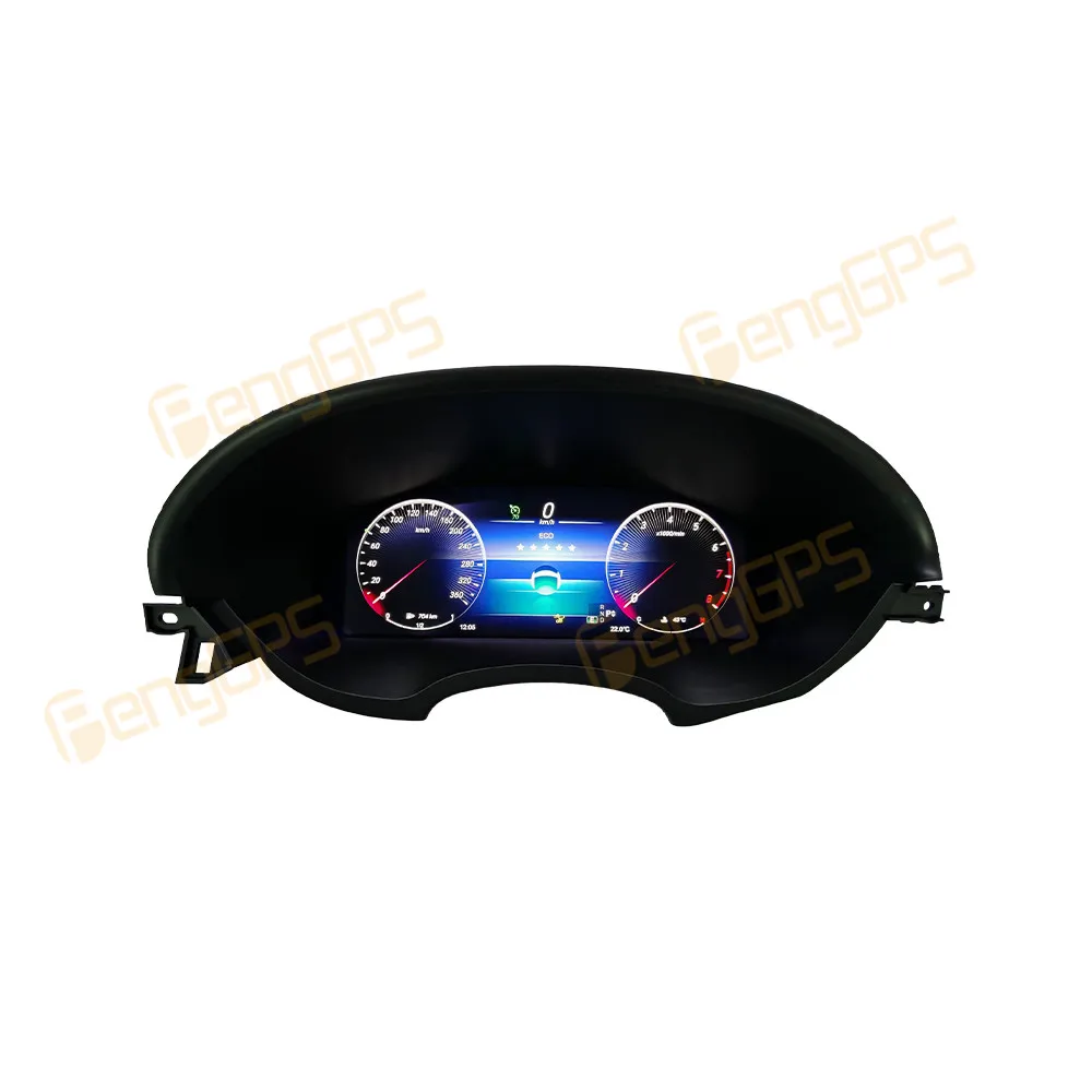 12.3 Inch Linux System Dashboard Speedometer Pad Instrument Digital Cluster For Mercedes Benz CLS CLS300 CLS63 CLS350 2012-2017