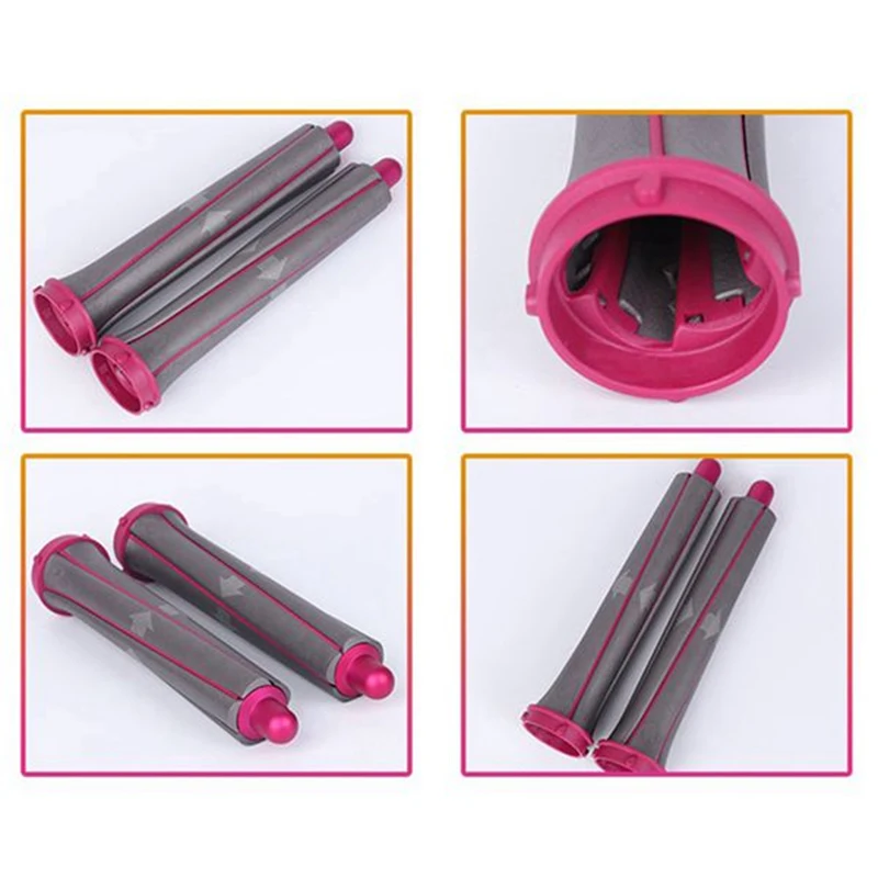 Barili lunghi rosa lunghi Curl barili Curling Roller Curling per Dyson Airwrap parti di ricambio accessori