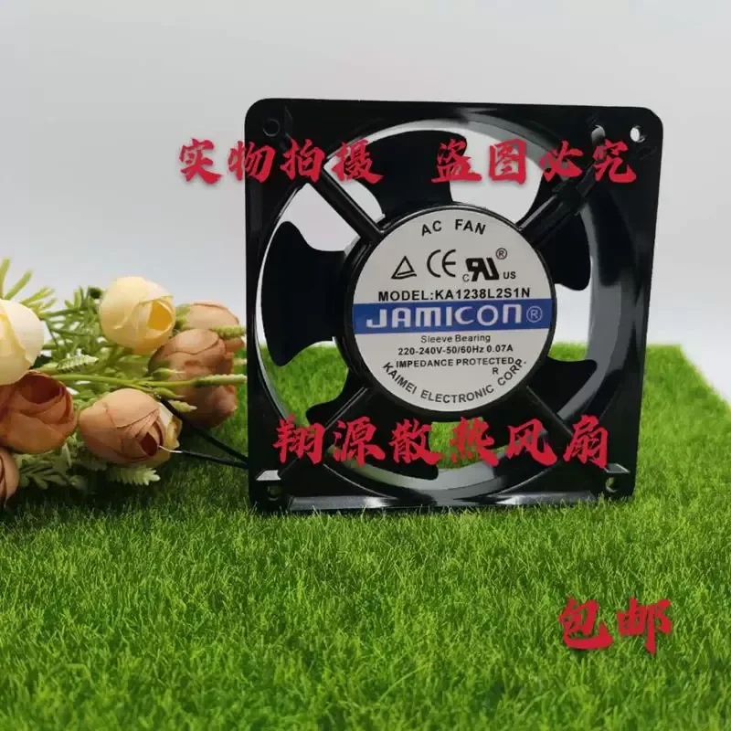 

For Kaimei 12038 12CM Cabinet Cooling Fan KA1238L2S1N 220V AC Fan