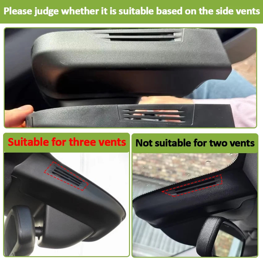 Dedicated Dash Cam for Alfa Romeo Giulia Stelvio Quadrifoglio QV Veloce Sprint Car DVR WiFi & APP Plug and Play DashCam Camera