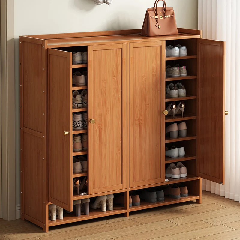 Shoe cabinet household door entrance locker integrated large capacity multi-layer storage shoe rack dust