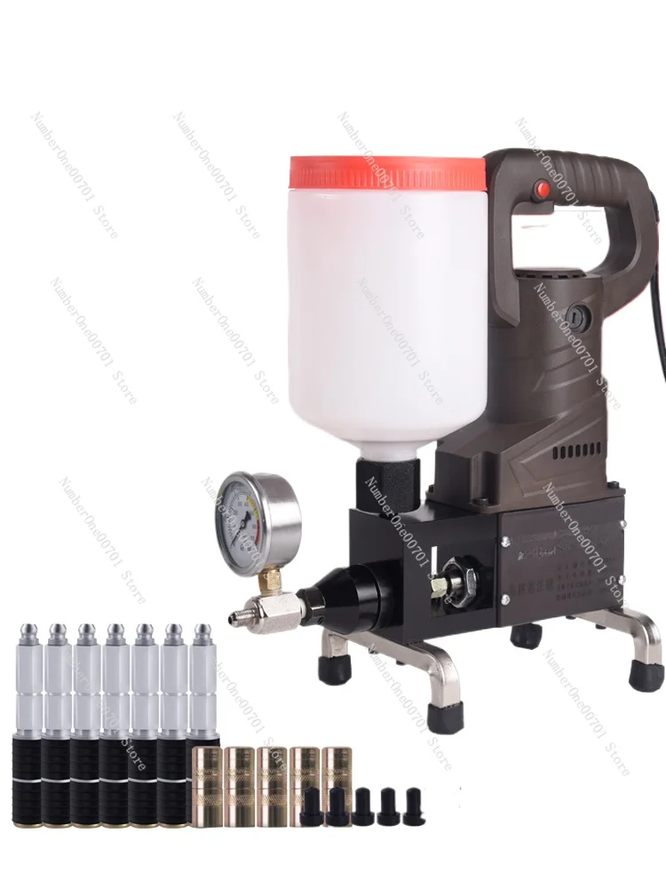 High Pressure Waterproof Grouting Machine Polyurethane Grouting Liquid Epoxy Resin Plugging Machine Grouting Nail Accessories