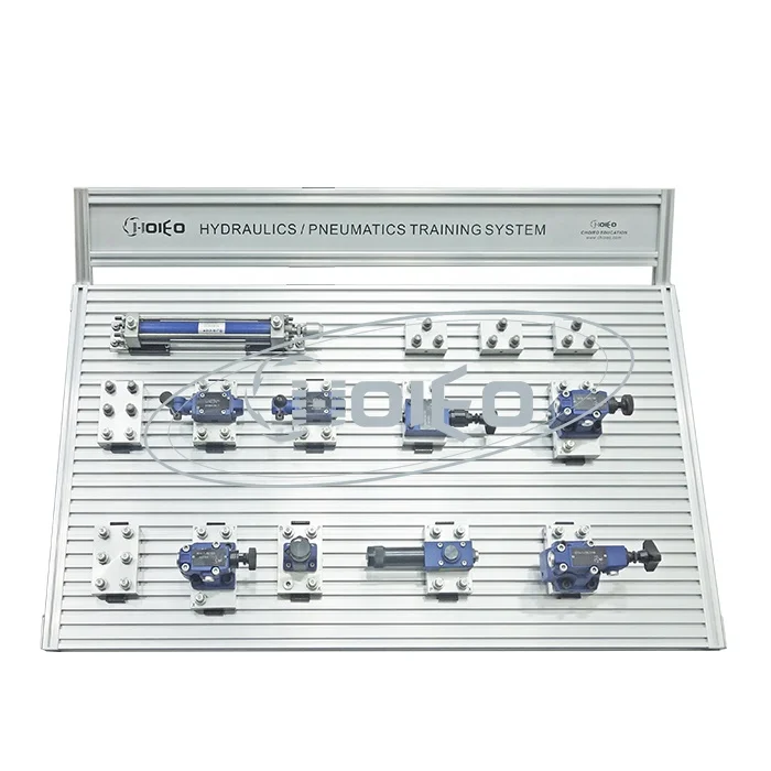 CFH-203 Tabletop Basic Hydraulics Trainer Tabletop Mini School Hydraulic Teaching Kit Vocational Equipment Lab Training Kits