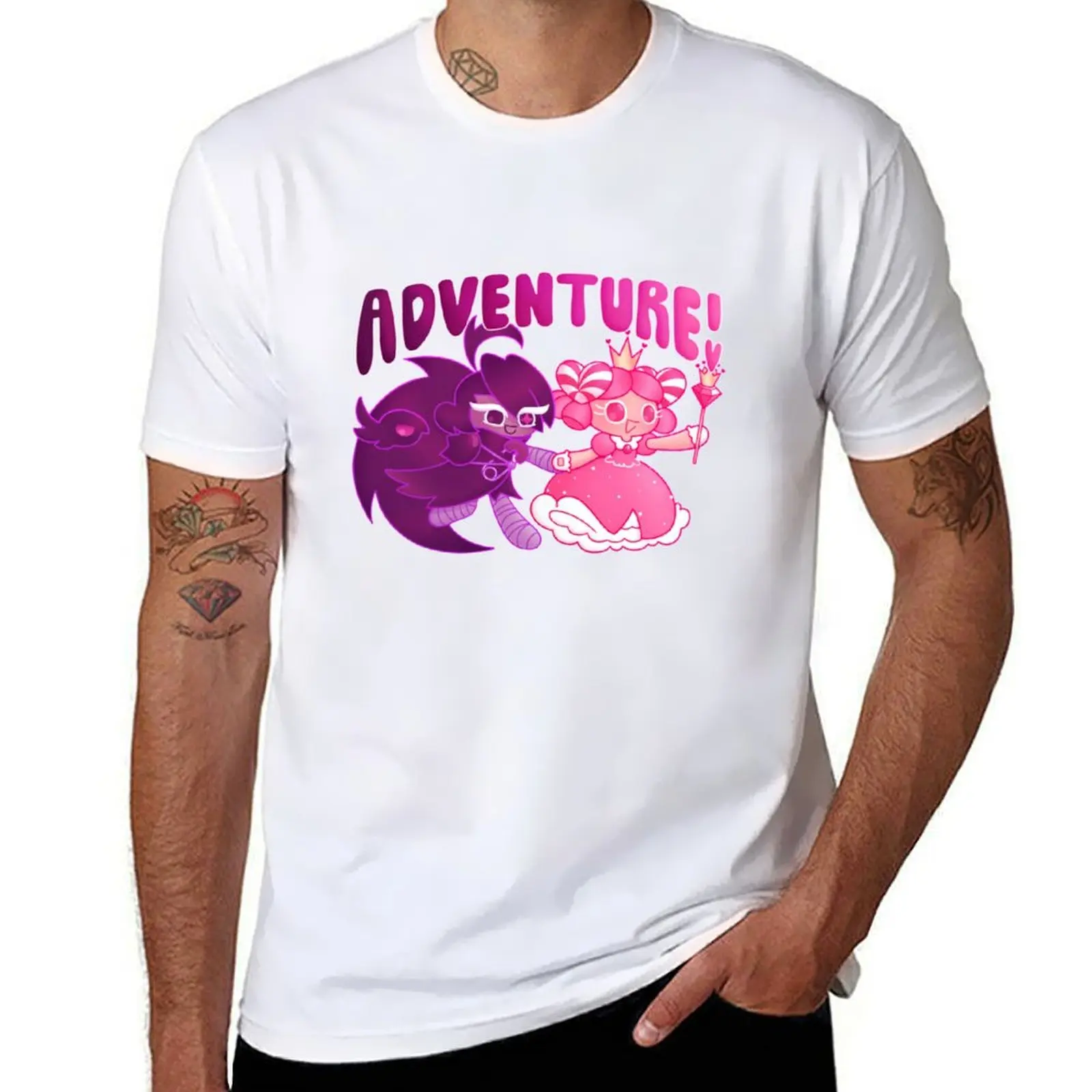 

Adventure! T-Shirt cotton t shirt pack t shirt man cotton T-Shirt