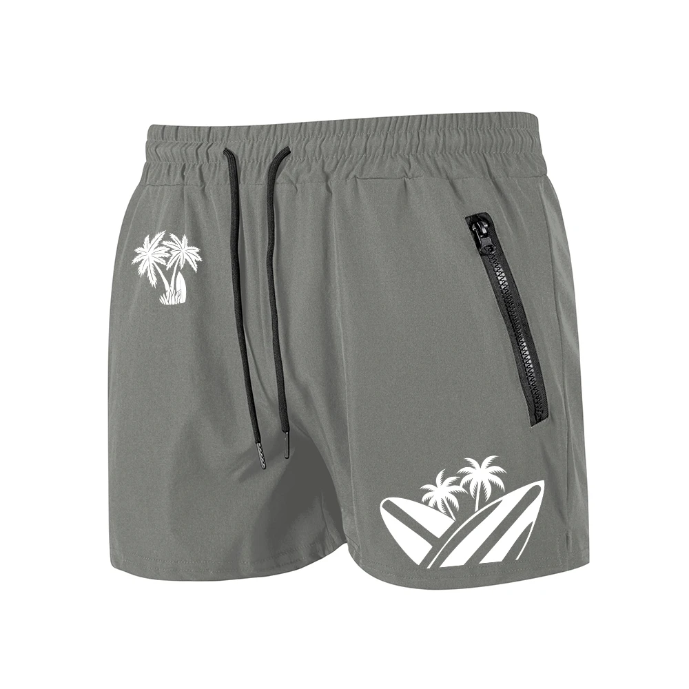 

Men's Beach Shorts Summer Casual And Fashionable Sports Shorts Quick Drying Drawstring Shorts Suitable For Fitness And Running