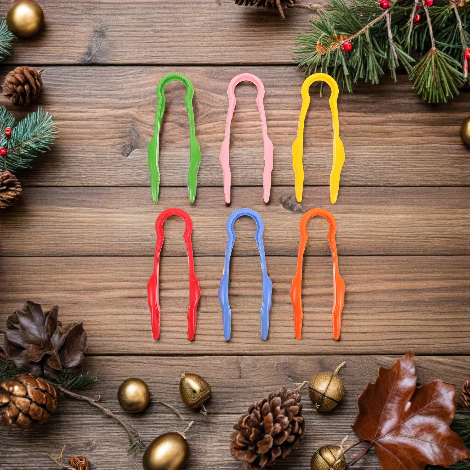 Pinzas de exploración para niños, 12 Uds., habilidades motoras finas de plástico para juegos sensoriales al aire libre, proyectos de ciencia, actividades artesanales