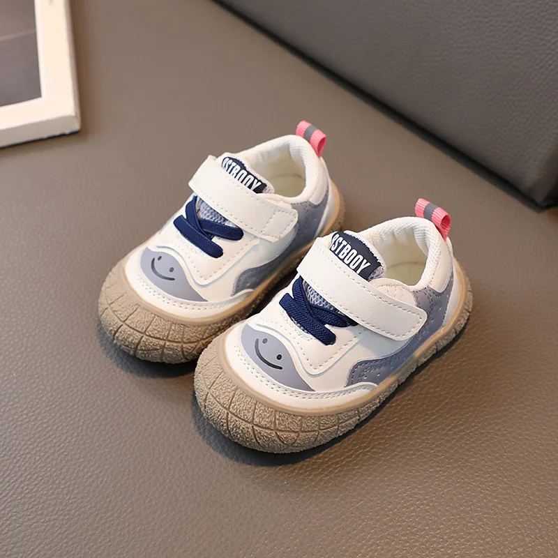 Lovely Cute Baby Casual Shoes Four Seasons Classic Cool Infant Tennis Toddlers Leisure Hook&Loop Girls Boys Sneakers Shoes