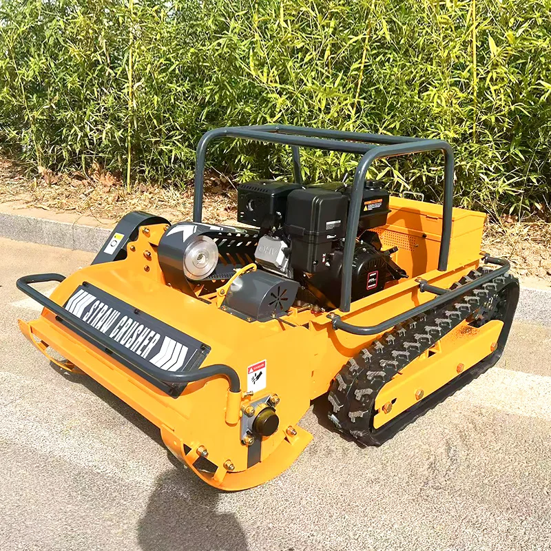 Maßgeschneiderter ferngesteuerter Nullgang-Rasenmäher vom Schienentyp mit Viertaktmotor, Euro-V-Emission Standard