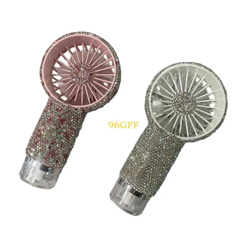 96GF Multifunctional USB Misting Fan ABS Texture Cooling Fan Outdoor Cooling Device Suitable for Indoor Home Office Outdoor