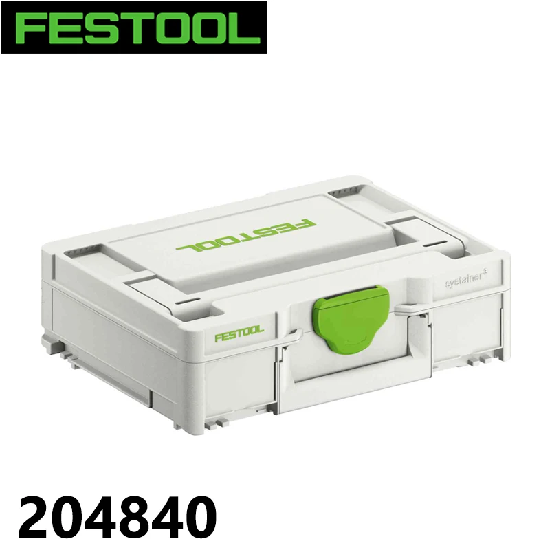 FESTOOL Systainer ³ Toolbox Multiple Sizes System Storage 204840 204841 204842 204843 204844 204845