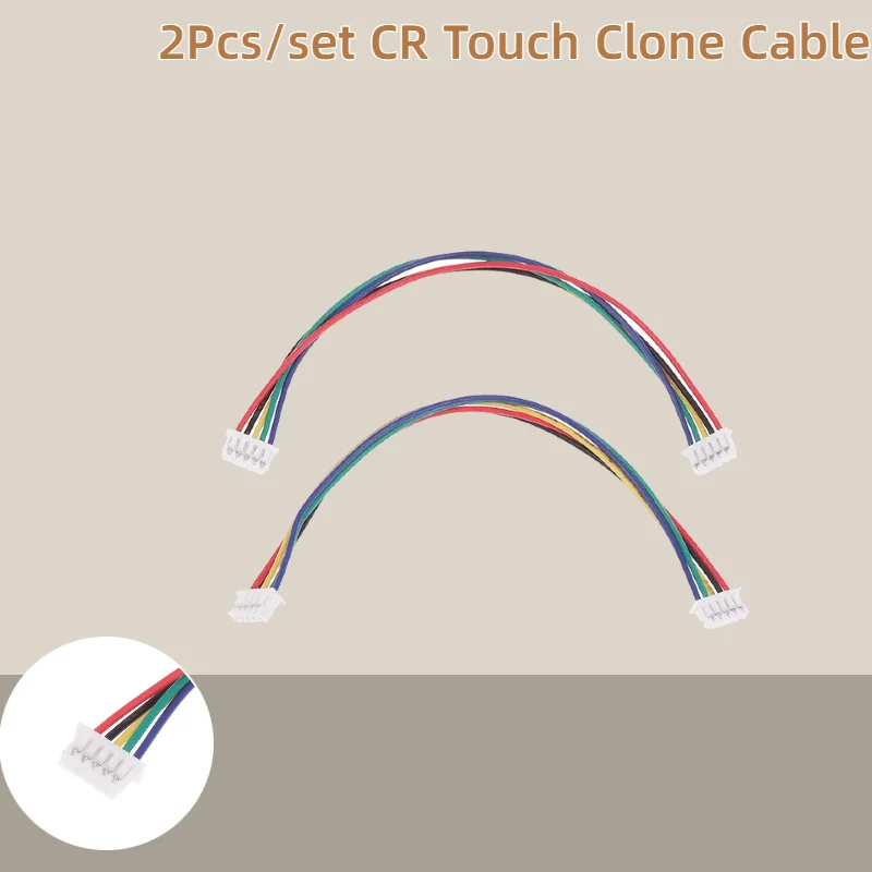 

2Pcs 5Pin 10cm Short Sprite Wire CR/BL/CT Touch Cable 3D Printer Parts CR Touch Clone Cable For Creality Ender 3 Ender3 Pro Ende