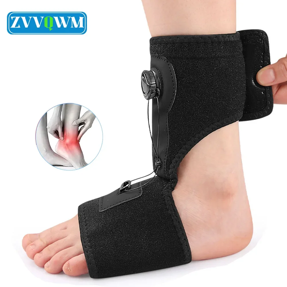 

1Pcs Compression Foot Drop Brace Women Men Plantar Fasciitis Brace Night Splint Foot Brace Walking Tendonitis Soft Foot Support