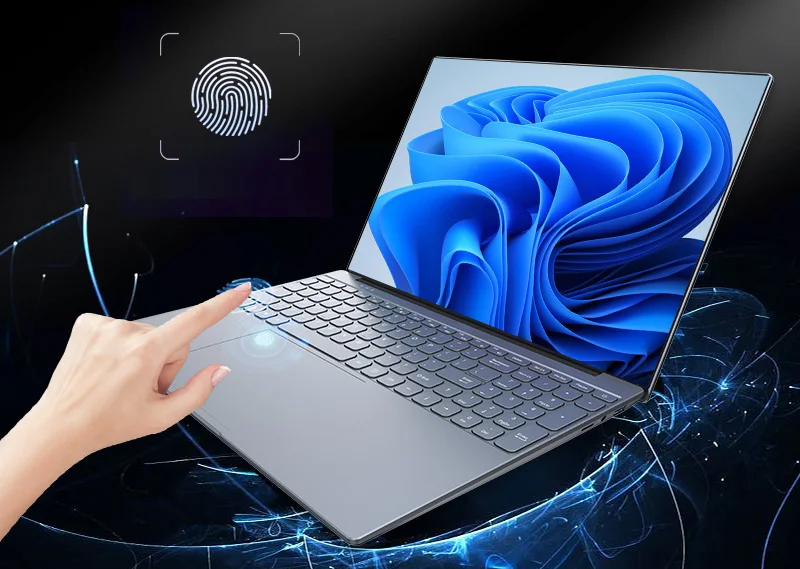 Cheap 11th CPU I7 1165G 16 Inch Notebook Quad Core 8GB/16GB RAM 128/256/512GB SSD Win Laptop Computer Pc for Learn Game Work