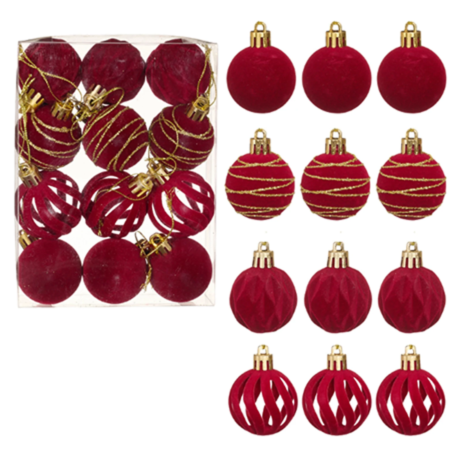 

2 коробки, украшения, рождественские украшения, универсальные, изысканные, свадебные,