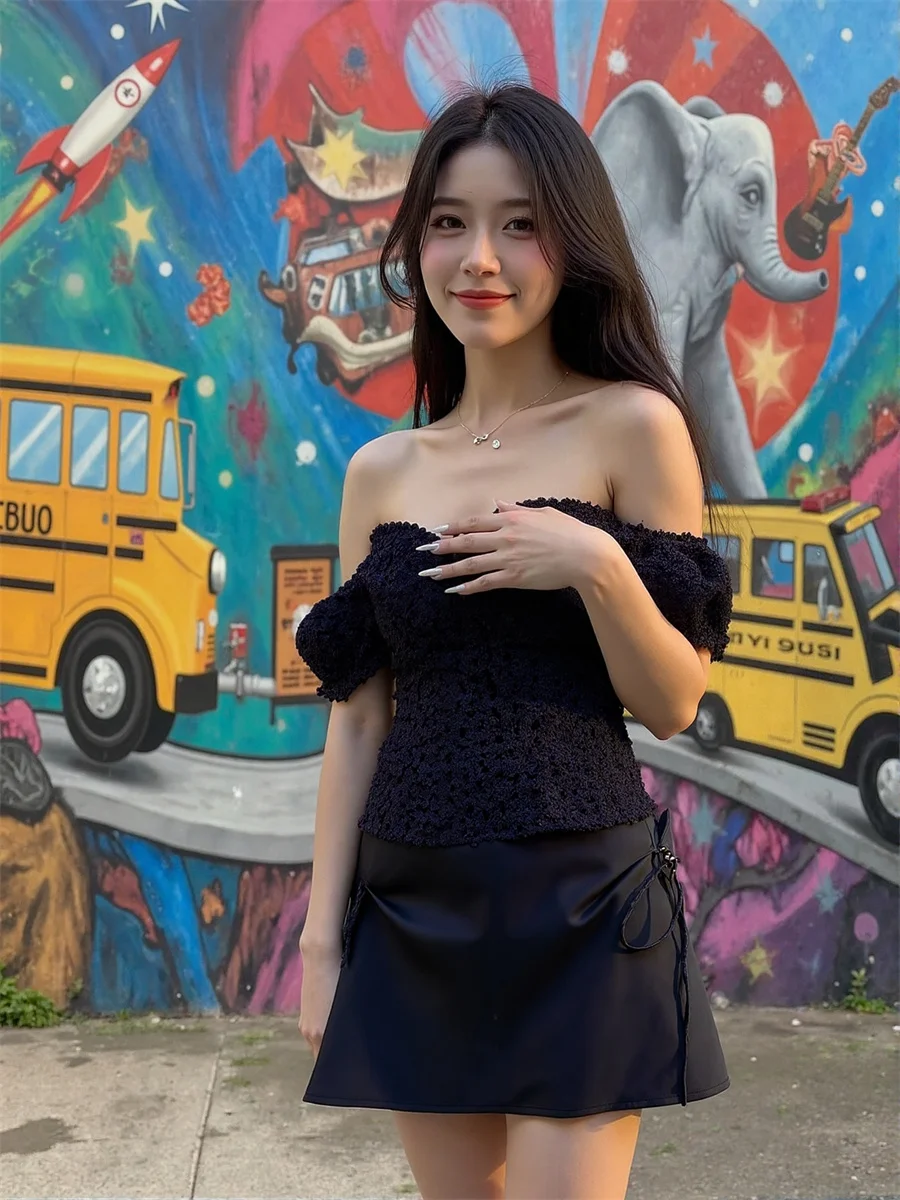 Gładkie, jednolite mini spódniczki damskie, warstwowe, plisowane, z siateczki, z falbankami, typu tort, warstwowe, z aplikacjami, nowoczesne, szykowne, artystyczne, kobiece, eleganckie, słodkie.