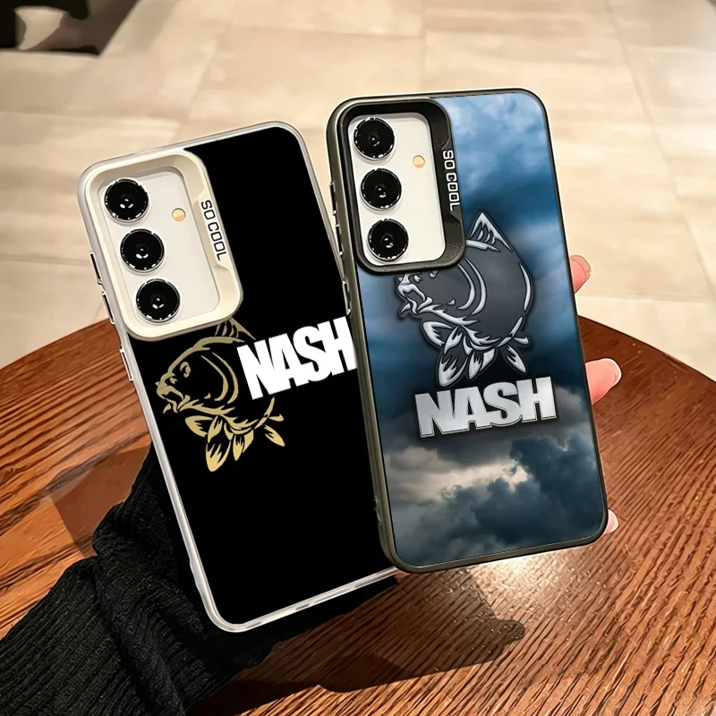 Nash Wild Fishing Phone Case for Samsung A57 A37 A27 A17 A56 A36 A26 A16 A55 A35 A25 A15 Galaxy A05S A06 A07 A50S A51 A71 NOTE 2