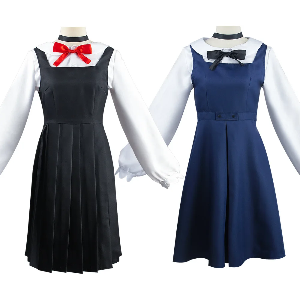 Disfraz de motosierra de Anime para hombre y mujer, traje de Cosplay Kobeni Higashiyama, uniforme escolar JK para niñas, traje de Carnaval de Halloween