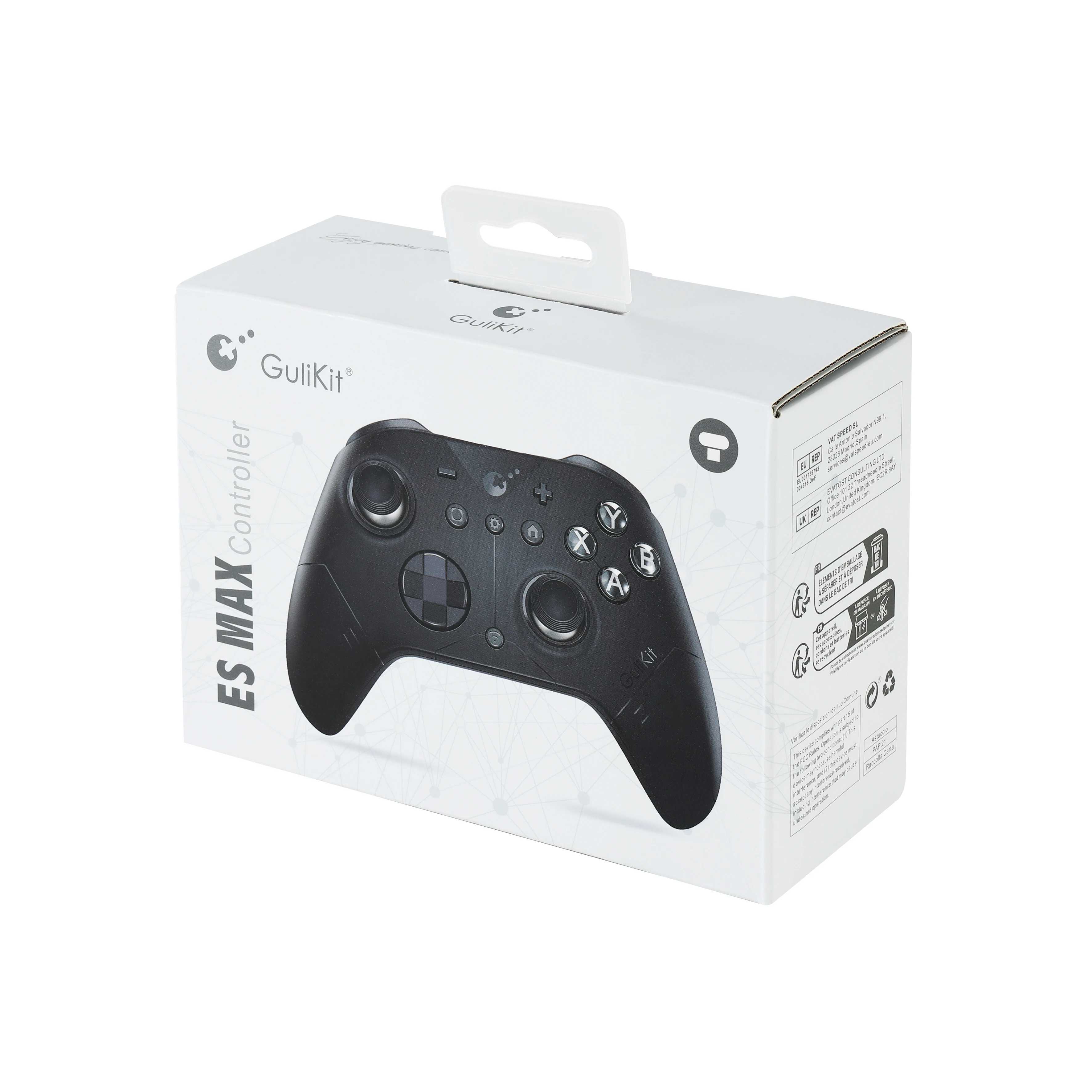 GuliKit ES MAX Kontroler do gier Bluetooth Bezprzewodowy i Przewodowy Gamepad dla Windows, Steam, Switch 1/2, Android z joystickami TMR — zdjęcie produktu 6