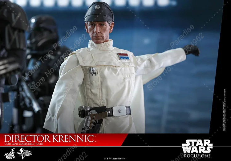 HOTTOYS HT MMS519 1/6 Men Soldier Star Wars Rogue One Orson Krennic Full Set 12inch Action Figure Collectible Toys Gifts