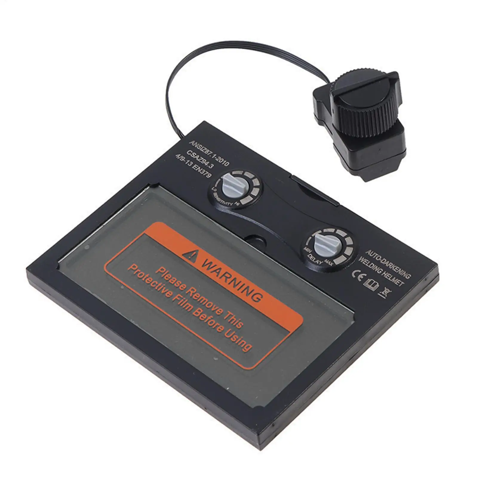 溶接レンズ太陽光発電調整可能な保護固定シェード溶接ヘルメットレンズ溶接工金属加工業者専門家向け