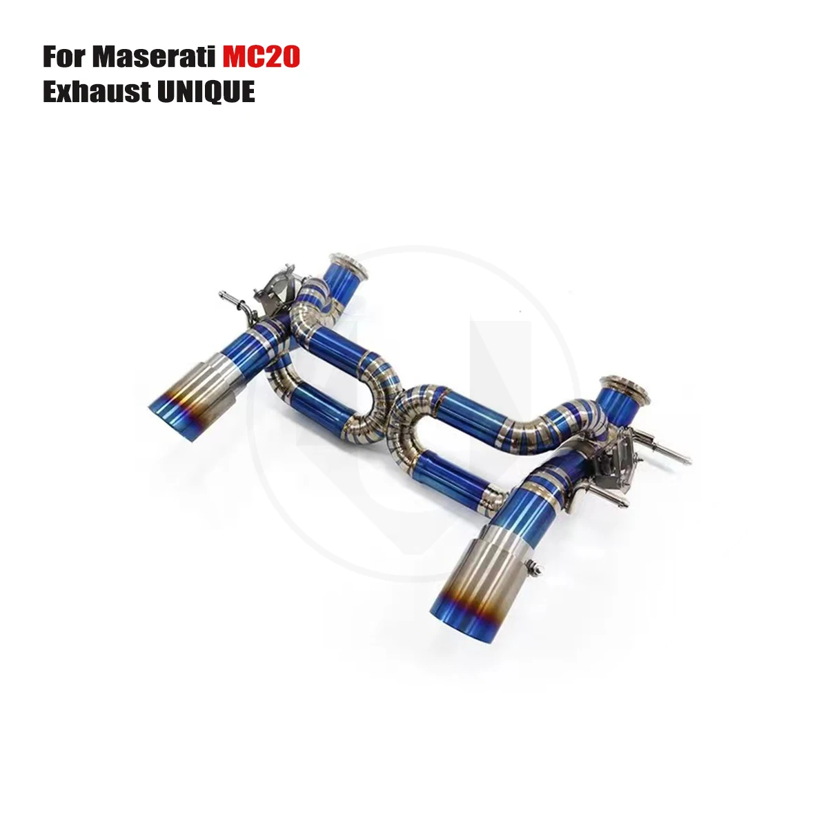 UNIQUE For 2020+ Maserati MC20 3.0T performance valve titanium exhaust system  TC4 titanium alloy exhaust muffler