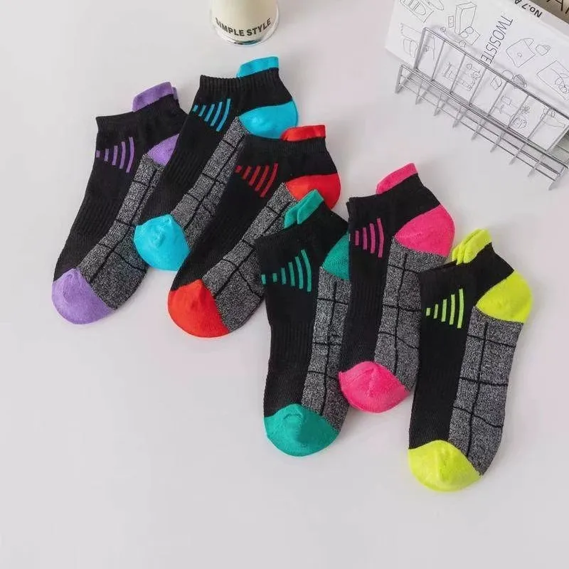 6/12 Paar neutrale, einfarbige Low-Top-Sportsocken für Frühling und Sommer, schweißabsorbierend, atmungsaktiv, bequem, für alle Jahreszeiten geeignet – Detail 11