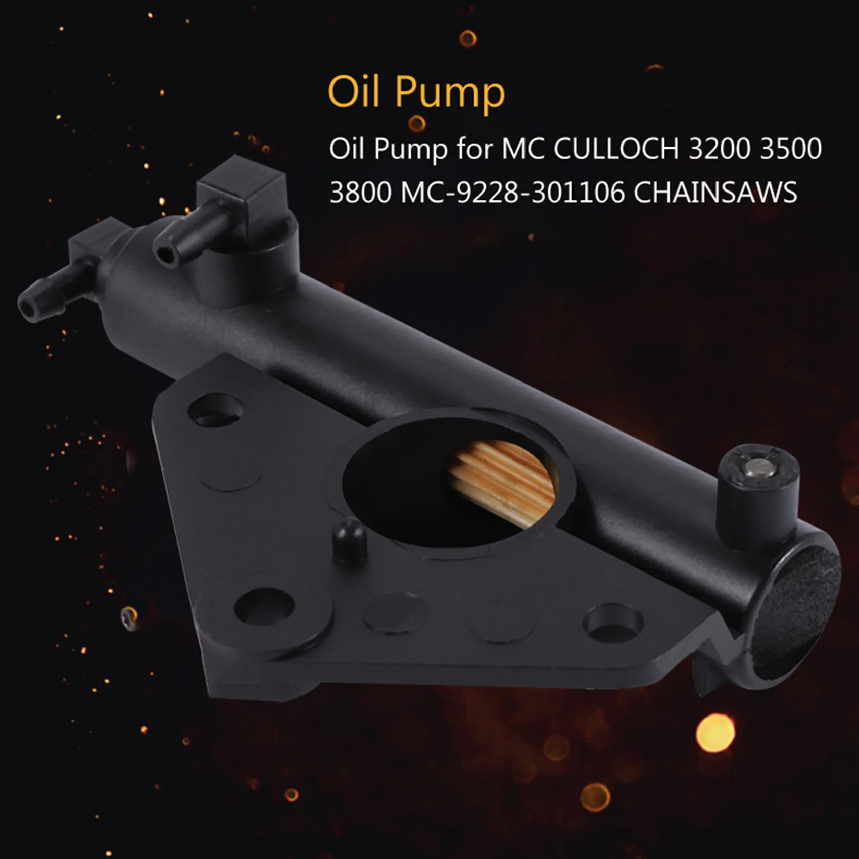 Compatible Oil Pump for CULLOCH 3200 3500 3800 -9228-301106 CHAINSAWS
