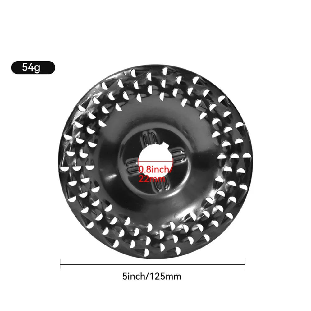 Disco per smerigliatrice da 92mm/125mm disco per molatura del legno dischi abrasivi per smerigliatrici angolari per la lavorazione della plastica del legno sbavatura rifilatura