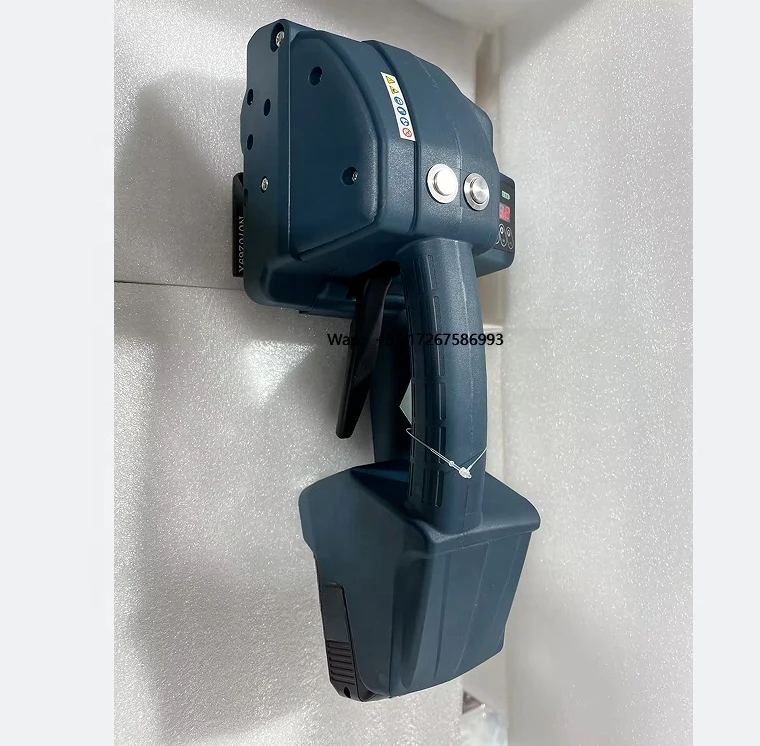 Q1 Q2 Q2L ماكينة تغليف أدوات تجليد أوتوماتيكية من البوليستر البولي بروبيلين محمولة باليد مكبس بلاستيكي كهربائي مع حزام 13-16 مللي متر #1