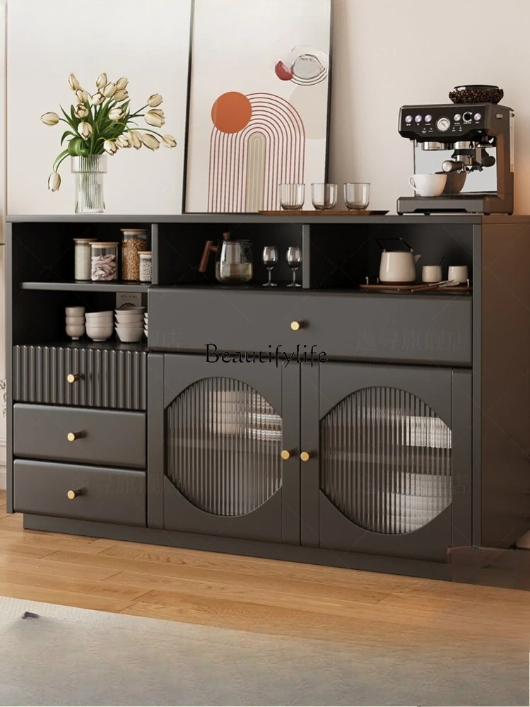 

Sideboard Cabinet Modern Minimalist Living Room Storage Light Luxury Vintage Tea Cabinet