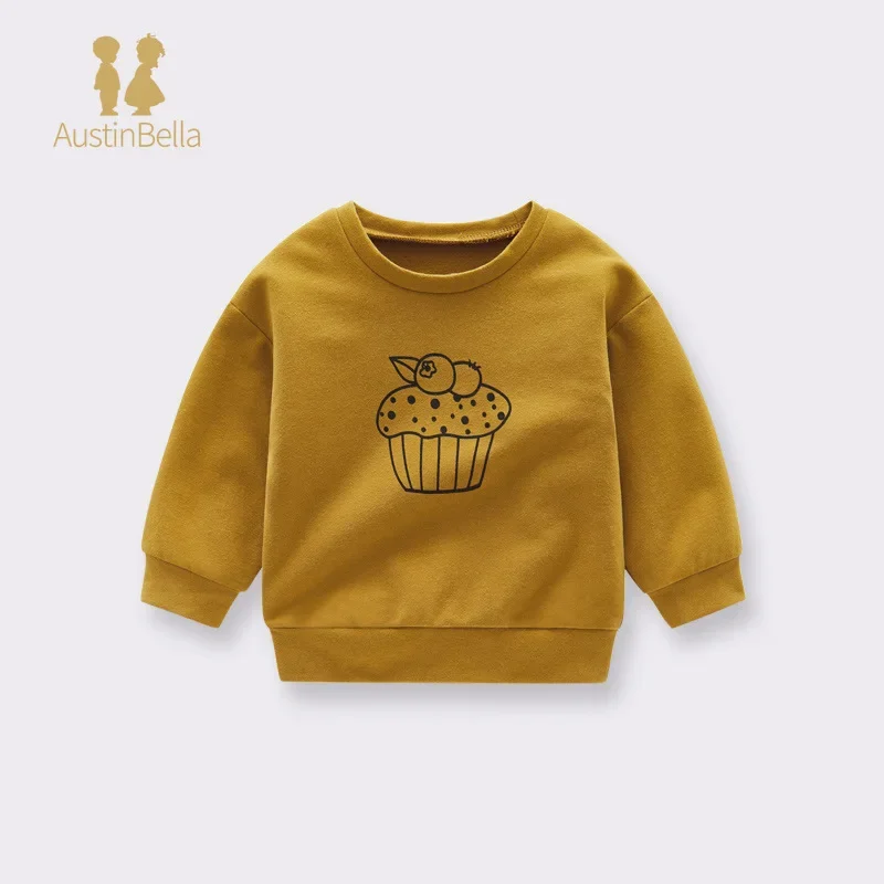 New Arrival Kids Baby Boys Girls Sweatshirts Hot Selling Toddler Cotton Long Sleeve Sport Tops Fashion Casual Boy Girl Pullover