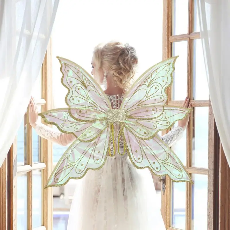 Fairy Wing Fairy Wings For Adult Women Girls Butterfly Elf Wings For Kids Dress Up Halloween Party Costume Angel Wings