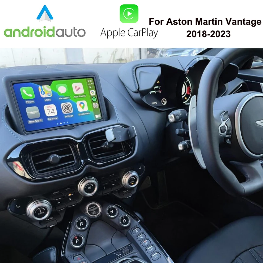

Wireless Carplay Android Auto Box Oem Screen Upgrade Module for Aston Martin Vantage 2018-2023