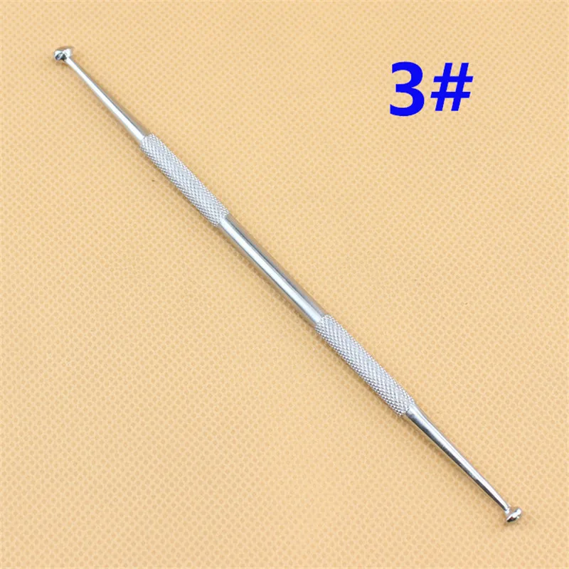 Dental Composite Filling Tool Burnisher Spatula Amalgam Plastic Double Ends Ball Tip Teeth Whitening Oral Care