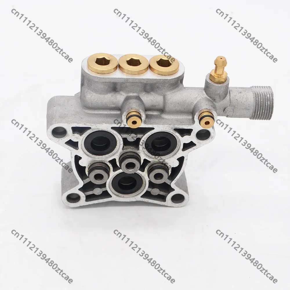 Pump Head For High Pressure Washer Pump Cover Plunger Parts Car Washing Machine Replacement Accessories