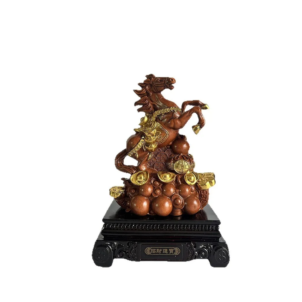 *uu. Popular Horse Animal Resin Ornament, Successful Handicrafts, Home Decoration, Chinese Gifts
