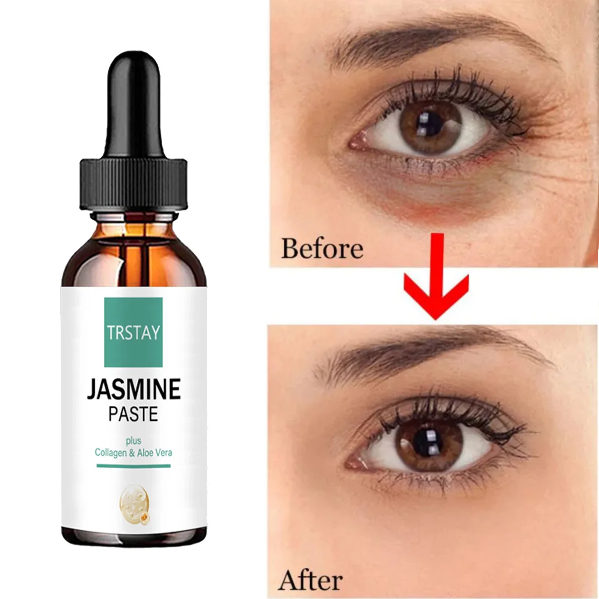 

brighten and tighten the skin around the eyes, repair and moisturize fading tears, wrinkle and tighten the skin around the eyes