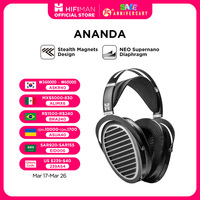 HIFIMAN Ananda Stealth Magnet Open-Back Over-Ear Full-Size Planar Magnetic Hi-Fi Headphones