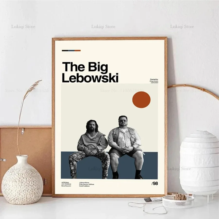 Gift Minimalist The Big Lebowski Movie Toilet Bathroom Poster Prints Canvas Painting Wall Art Picture Living Room Home Decor