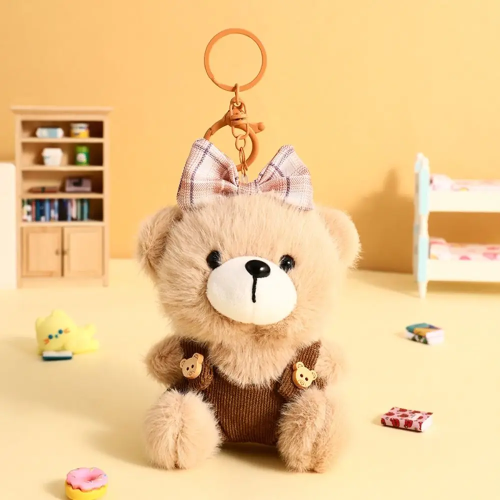 Leuke cartoon beer hanger zachte beer speelgoed bretels beer rugzak ophangingen ornamenten geschenken