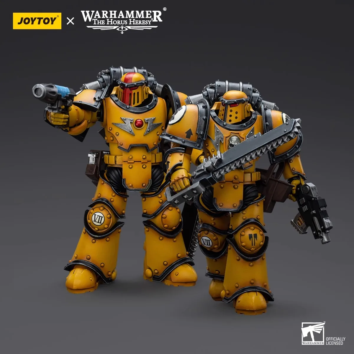 In Stock JOYTOY Warhammer Military Action Figure Imperial Fists Legion MkIII Despoiler Squad 1:18 Despoiler Anime Model Toy