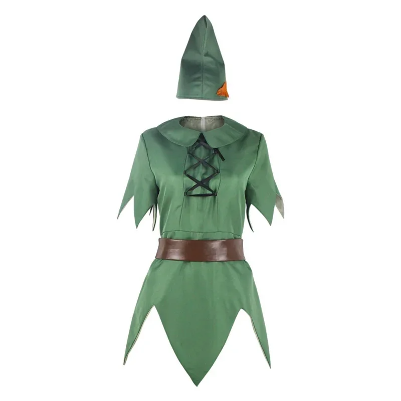 SN88-Elfe vert Cosplay pour femme, Peter saupoudrer Cartoon Nette, déguisement adulte Roleplay FantrenforOutfits, Hallo % #